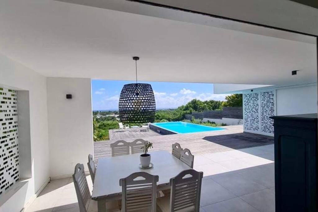 Villa Miss M. Magnifique villa contemporaine neuve vue mer Saint-Francois  Esterno foto