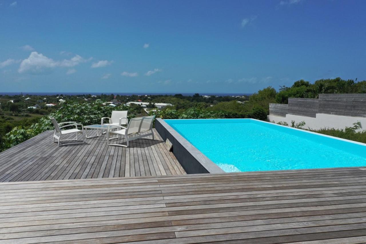 Villa Miss M. Magnifique villa contemporaine neuve vue mer Saint-Francois  Esterno foto