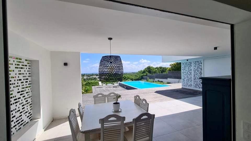 Villa Miss M. Magnifique villa contemporaine neuve vue mer Saint-Francois  Esterno foto