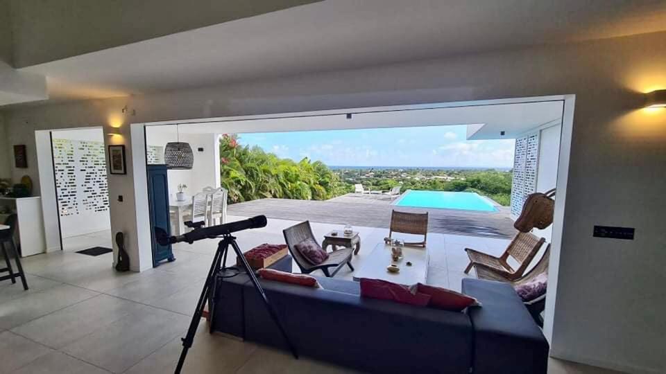 Villa Miss M. Magnifique villa contemporaine neuve vue mer Saint-Francois  Esterno foto